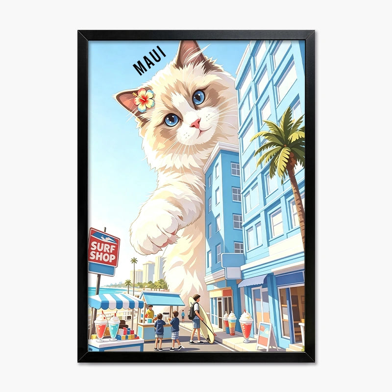Honolulu, Hawaii | Pet Portrait Print