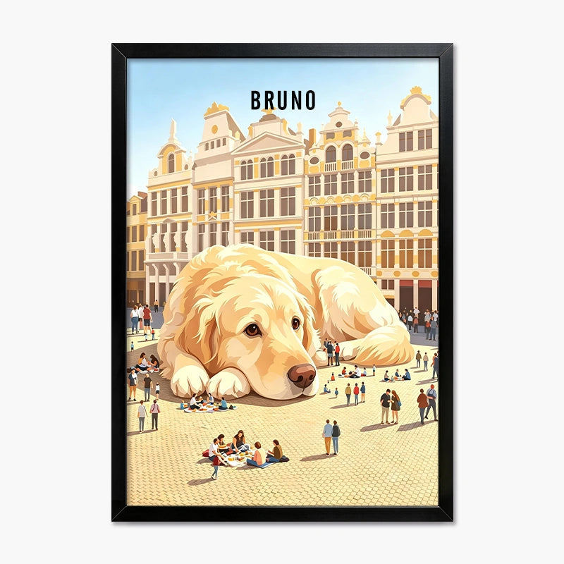 Grand Place, Brussels | Pet Portrait Print