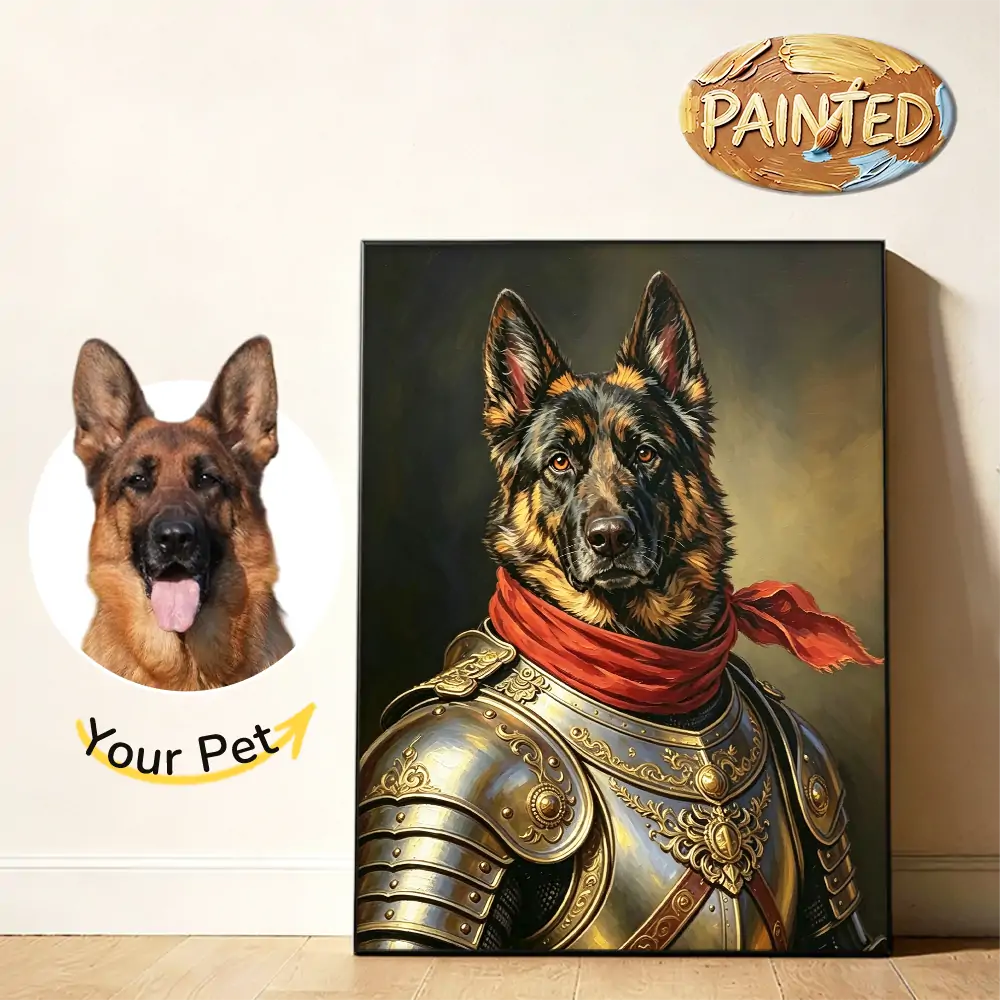 Royal Pets | 2D Hand-Painted Portrait