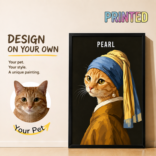 Design Your Own | Modern Pet Portrait | Pet Portrait Print