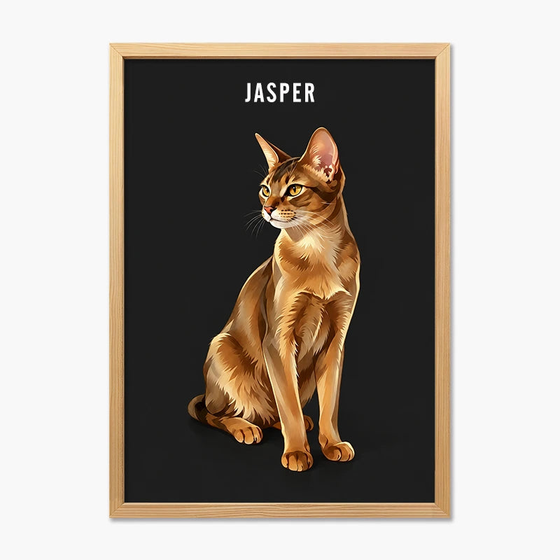Modern Pet Portrait | Pet Portrait Print