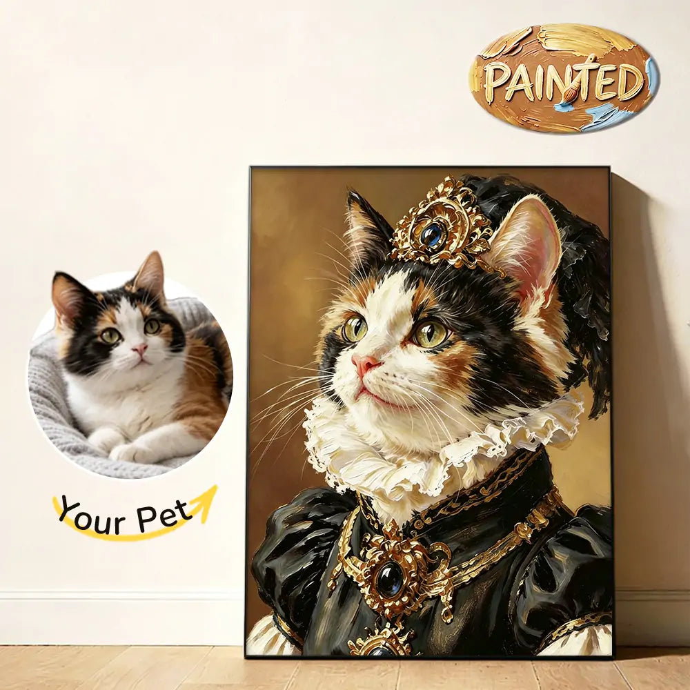 Royal Pets | 2D Hand-Painted Portrait