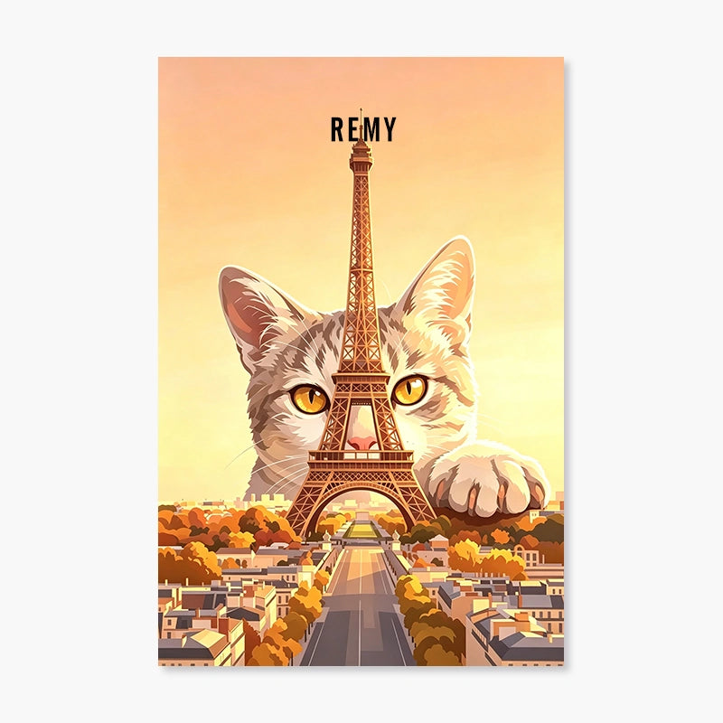 Paris | Pet Portrait Print