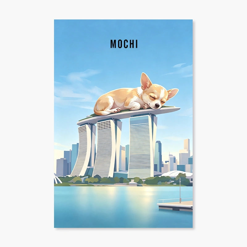 Singapore | Pet Portrait Print