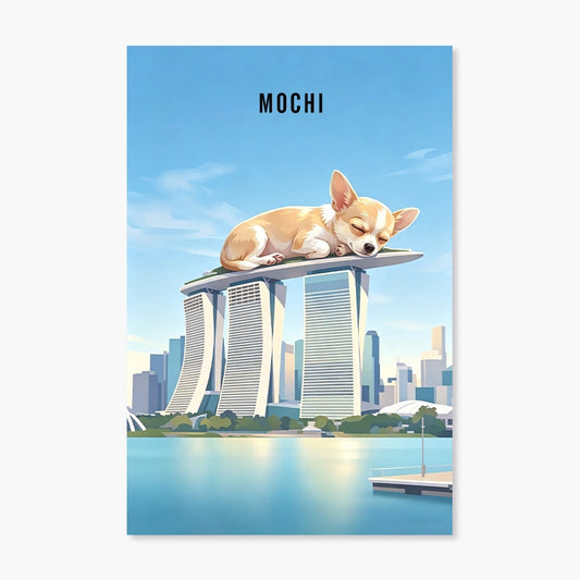 Singapore | Pet Portrait Print
