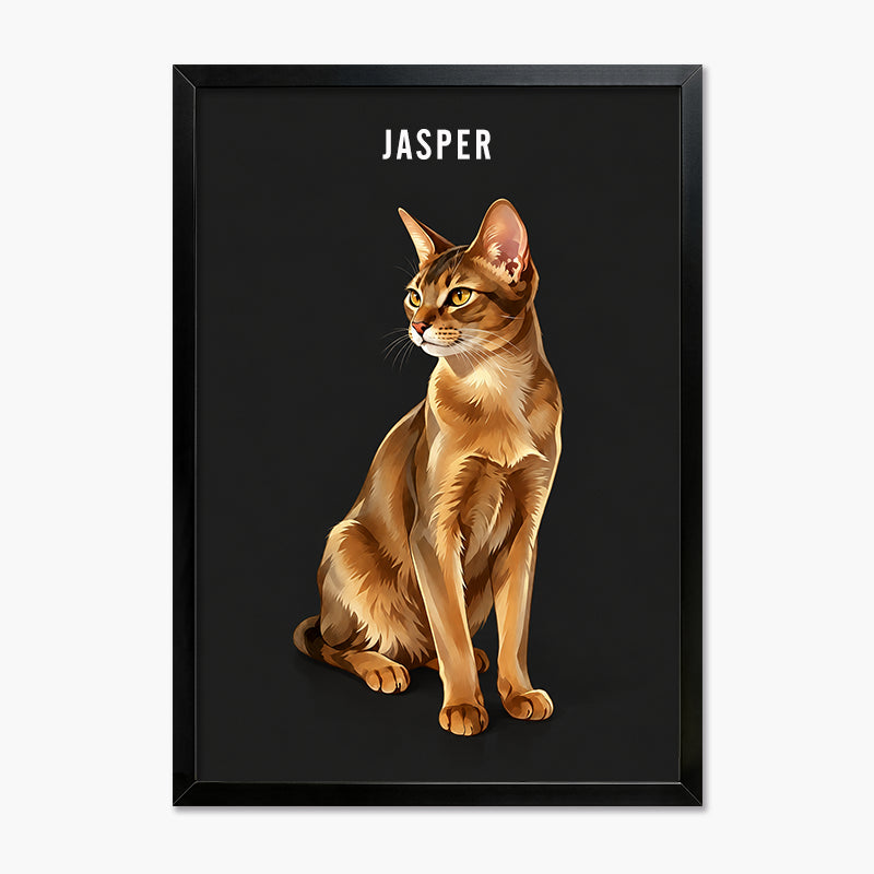 Modern Pet Portrait | Pet Portrait Print