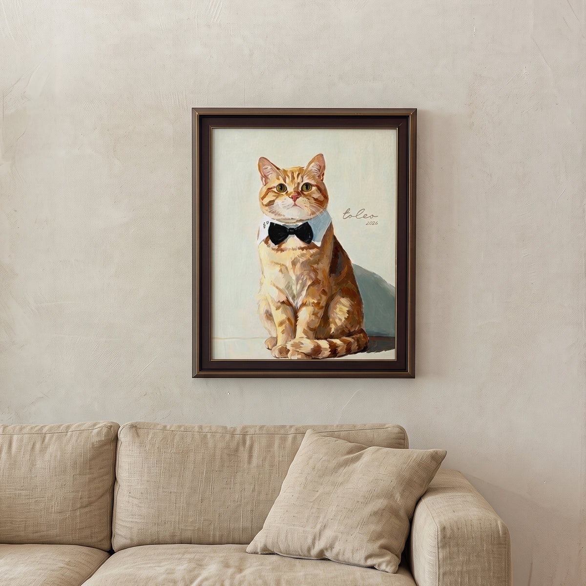 Realistic Pet Portrait | Hand-painted Pet Portrait