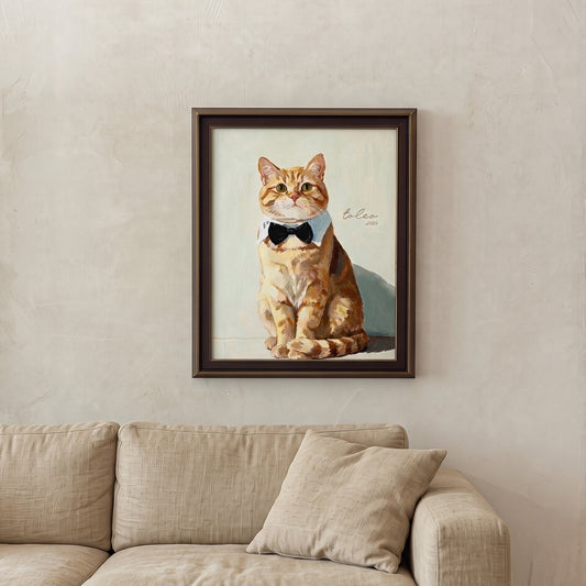 Realistic Pet Portrait | Hand-painted Pet Portrait
