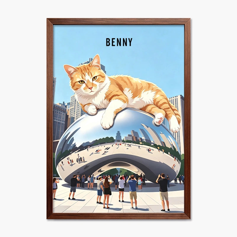 Chicago | Pet Portrait Print