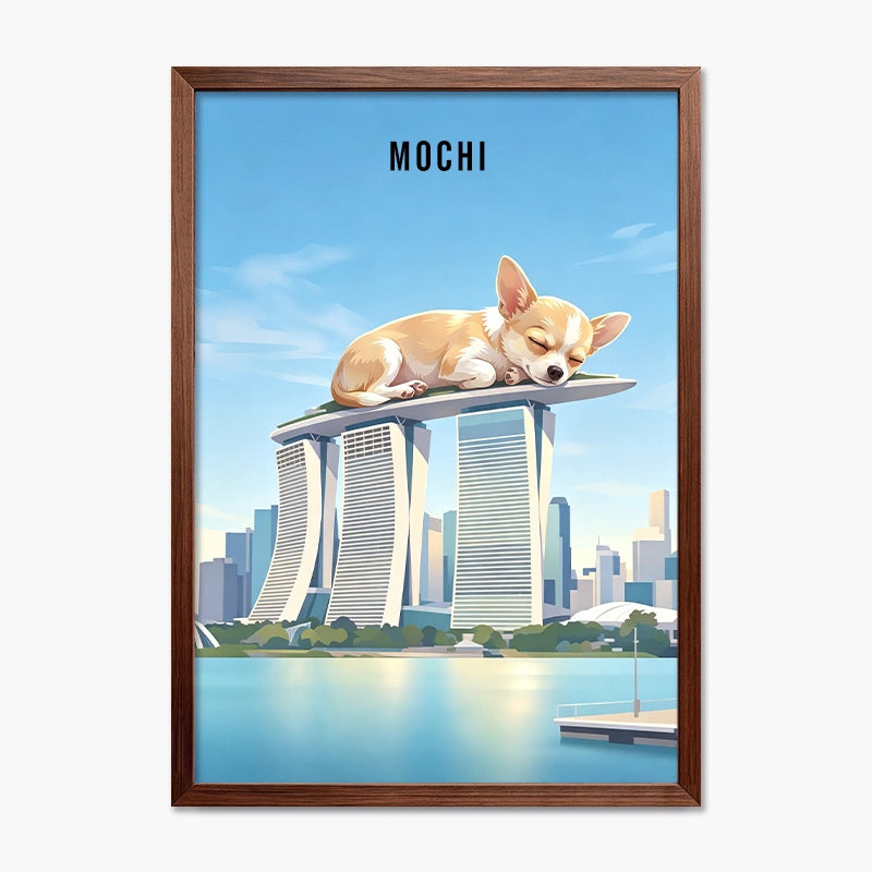 Singapore | Pet Portrait Print