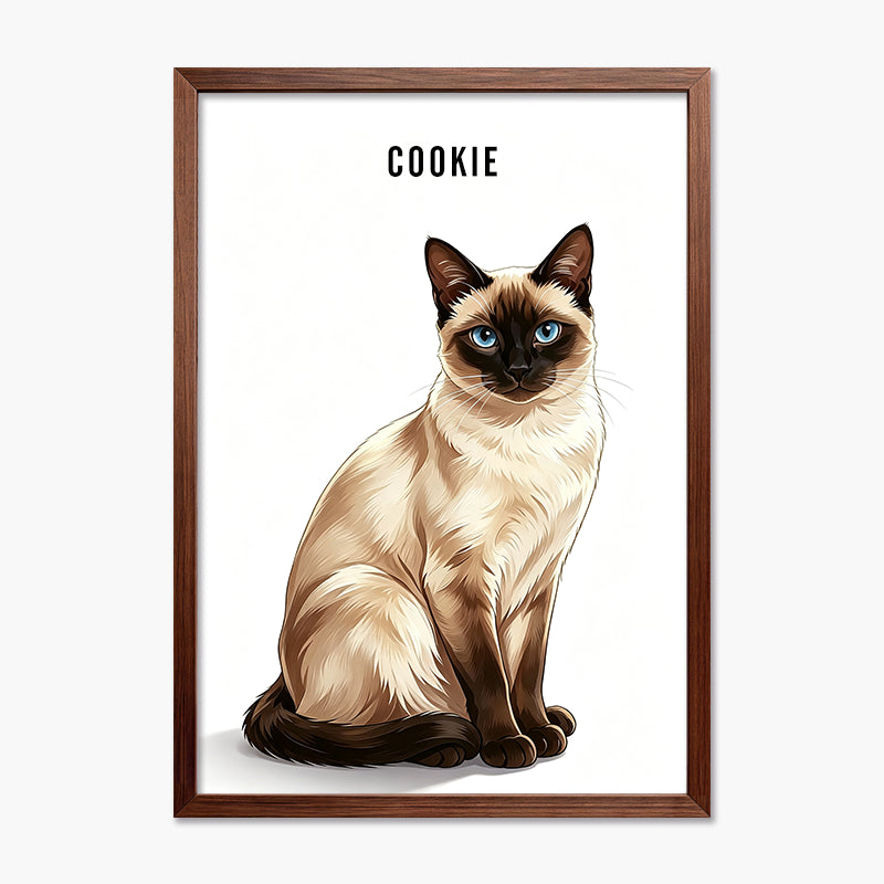 Modern Pet Portrait | Pet Portrait Print