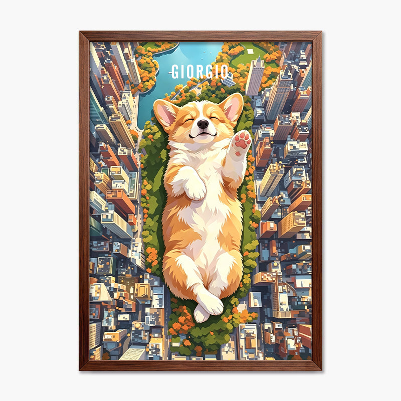 Central Oasis,New York | Pet Portrait Print