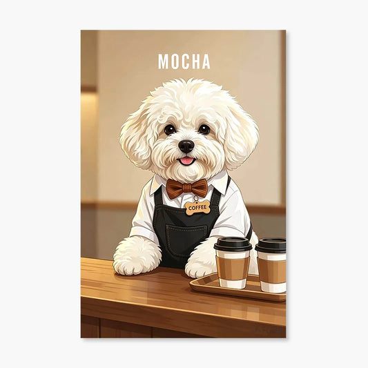Barista | Pet Portrait Print