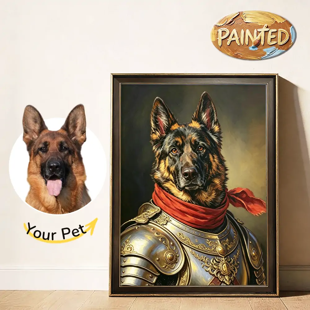Royal Pets | 2D Hand-Painted Portrait