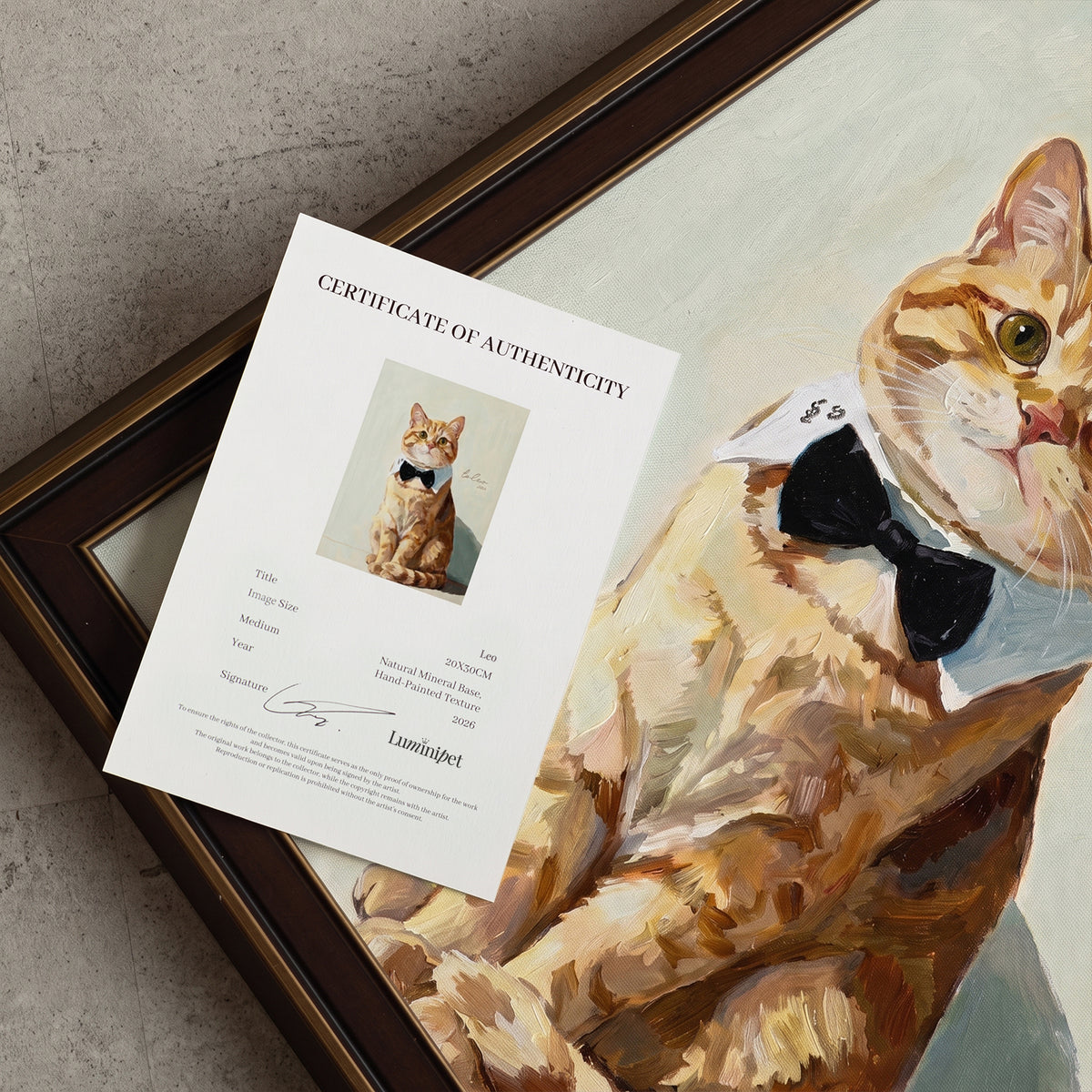 Realistic Pet Portrait | Hand-painted Pet Portrait